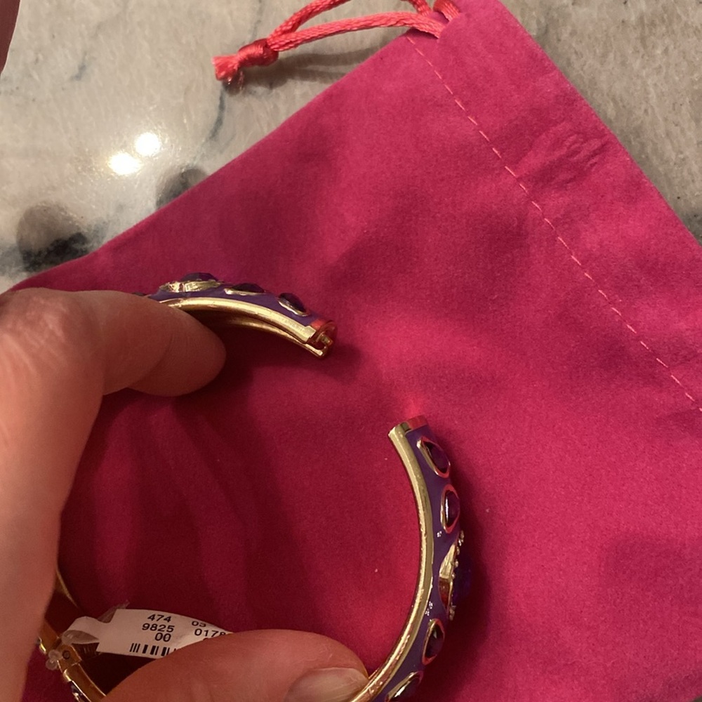 Neiman Marcus Enamel Bangle - Picture 3 of 5